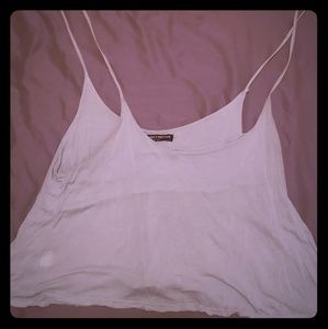 Blue midriff brandy Melville shirt!
